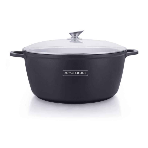 Casserole - Die Cast - Non Stick Greblon Marble Coated - 40 cm / 17 L - Royalty Line