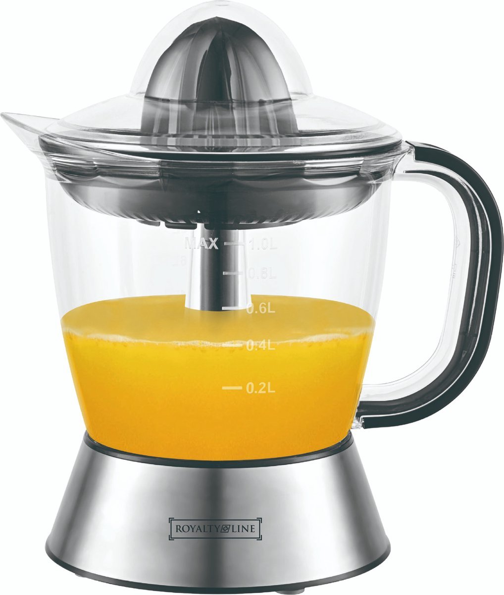 Electric Juicer - 1 Liter - Powerful and Fast - Stainless Steel - Royalty Line